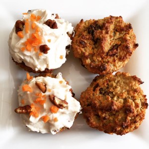 Vegan Carrot Oat Cupcakes